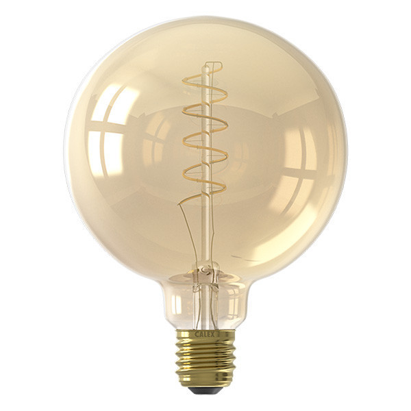 Calex E27 ampoule LED à filament globe G125 or dimmable 3,8W (25W) 1001001000 LCA00600 - 1