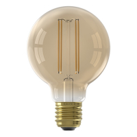 Calex E27 ampoule LED à filament globe G80 or dimmable 3,5W (25W) 1101002400 LCA00715