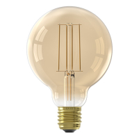 Calex E27 ampoule LED à filament globe G95 or dimmable 4,5 W (40 W) 1101002800 LCA00719