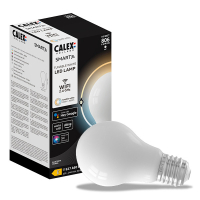 Calex E27 ampoule intelligente poire A60 wifi (Tuya) - blanc LCA00417