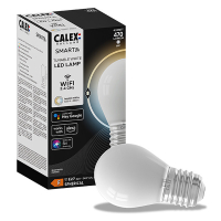 Calex E27 ampoule intelligente sphérique P45 wifi (Tuya) - blanc LCA00425