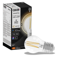 Calex E27 ampoule intelligente sphérique P45 wifi (Tuya) - transparent LCA00423