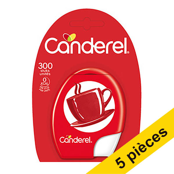 Offre : 5x Canderel distributeur d'édulcorant (300 pièces) 423459 - 2