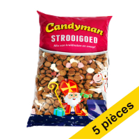 Offre : 5x Candyman cornet de bonbons 1 kg 415272