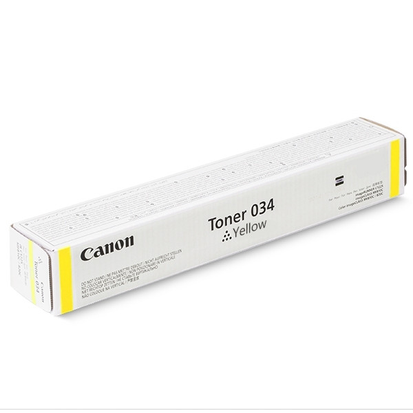Canon 034 toner (d'origine) - jaune 9451B001 903182 - 1