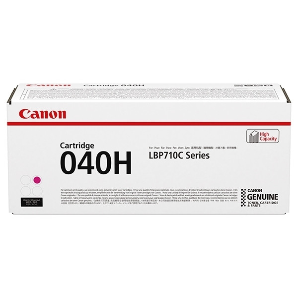 Canon 040H M toner haute capacité (d'origine) - magenta 0457C001 017288 - 1