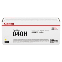 Canon 040H Y toner haute capacité (d'origine) - jaune 0455C001 017292