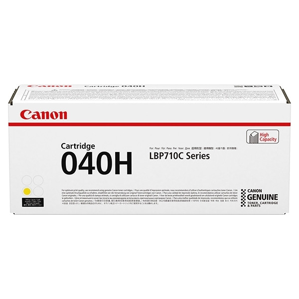 Canon 040H Y toner jaune haute capacité (d'origine) 0455C001 903314 - 1
