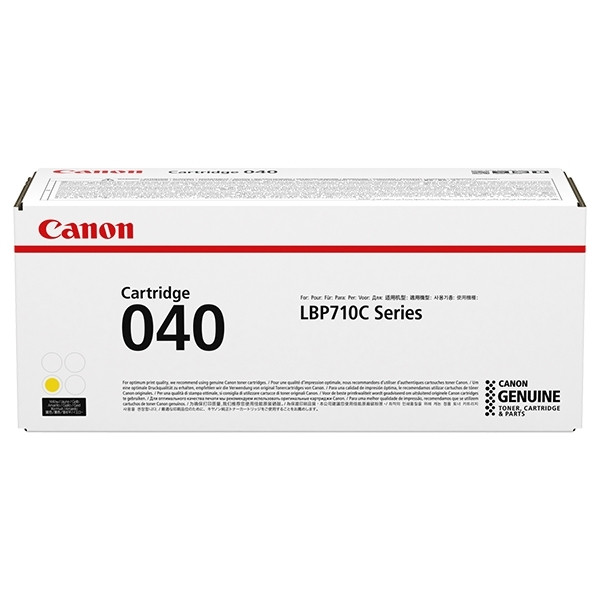 Canon 040 Y toner (d'origine) - jaune 0454C001 017290 - 1