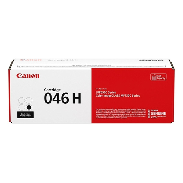 Canon 046H toner haute capacité (d'origine) - noir 1254C002 017422 - 1
