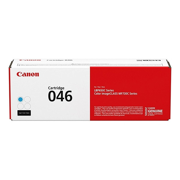 Canon 046 toner (d'origine) - cyan 1249C002 017424 - 1