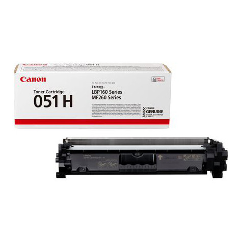 Canon 051H toner haute capacité (d'origine) - noir 2169C002 070030 - 1