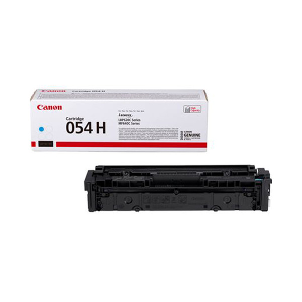 Canon 054H C toner cyan haute capacité (d'origine) 3027C002 070068 - 1