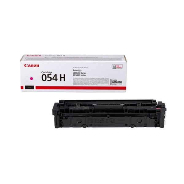 Canon 054H M toner magenta haute capacité (d'origine) 3026C002 903175 - 1