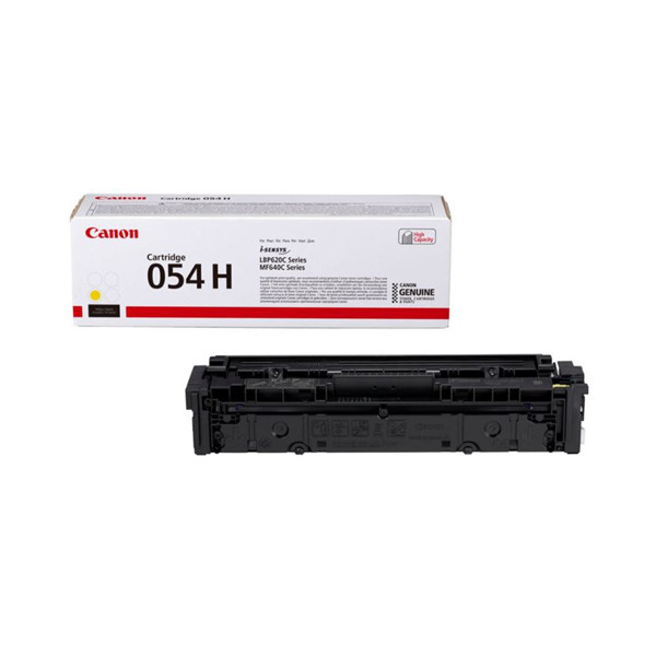 Canon 054H Y toner jaune haute capacité (d'origine) 3025C002 070072 - 1