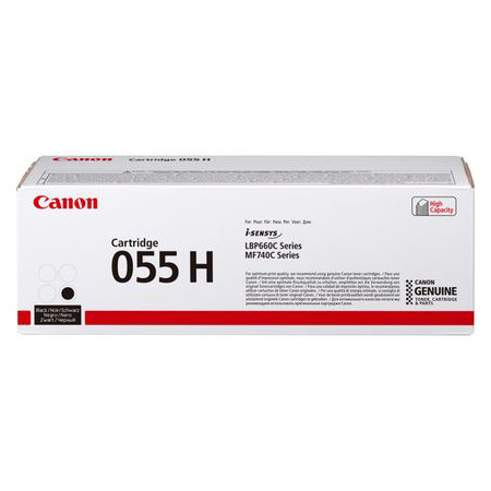 Canon 055H BK toner haute capacité (d'origine) - noir 3020C002 070050 - 1