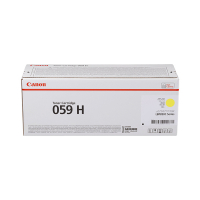 Canon 059H Y toner haute capacité (d'origine) - jaune 3624C001 017514