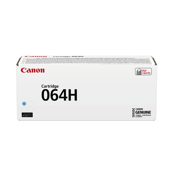 Canon 064H C toner haute capacité (d'origine) - cyan 4936C001 070106 - 1