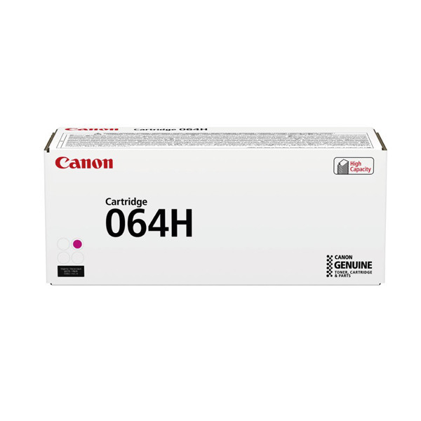 Canon 064H M toner haute capacité (d'origine) - magenta 4934C001 070108 - 1