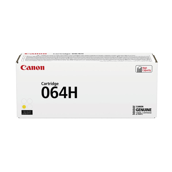 Canon 064H Y toner haute capacité (d'origine) - jaune 4932C001 070110 - 1