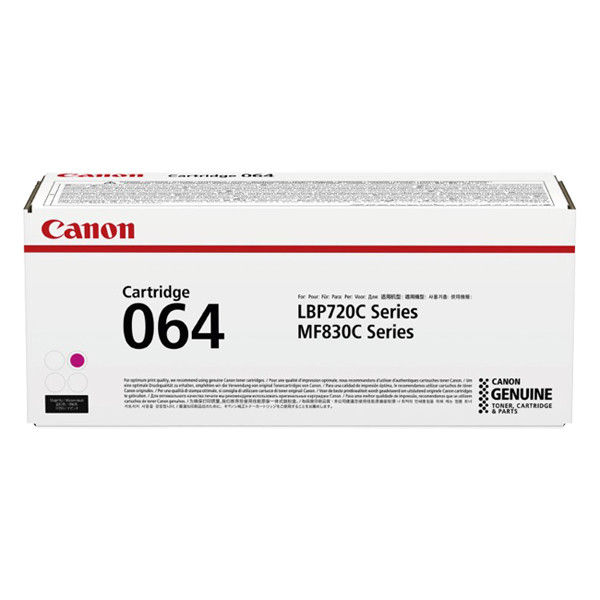 Canon 064 M toner (d'origine) - magenta 4933C001 070100 - 1