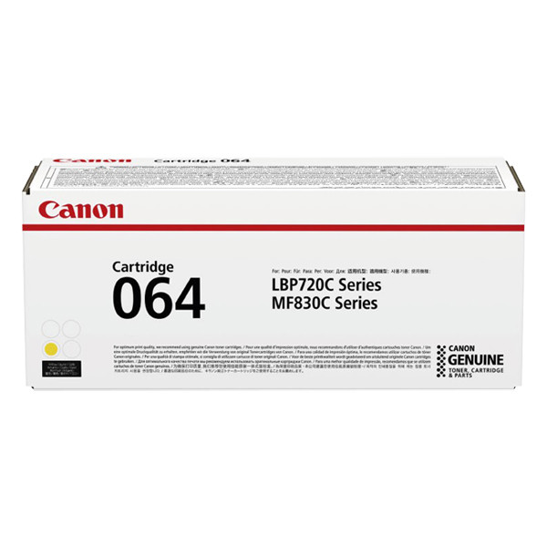 Canon 064 Y toner (d'origine) - jaune 4931C001 070102 - 1