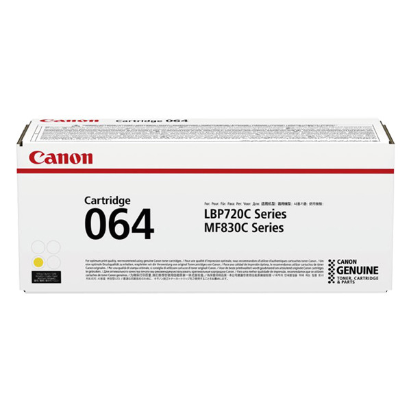 Canon 064 Y toner (d'origine) - jaune 905481 - 1