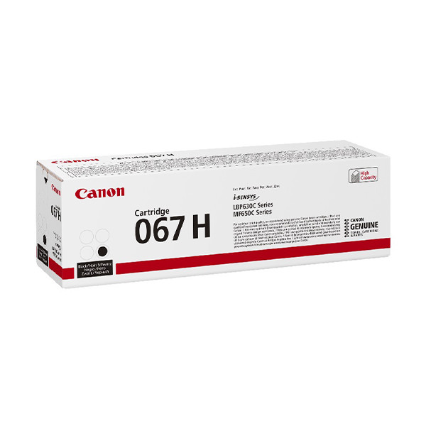 Canon 067H BK toner haute capacité (d'origine) - noir 5106C002 094988 - 1