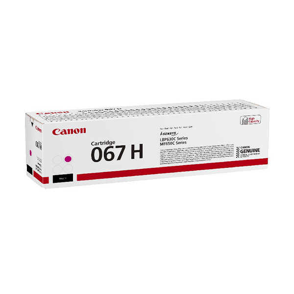 Canon 067H M toner haute capacité (d'origine) - magenta 5104C002 094996 - 1