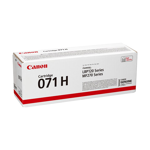 Canon 071H BK toner haute capacité (d'origine) - noir 5646C002 095016 - 1