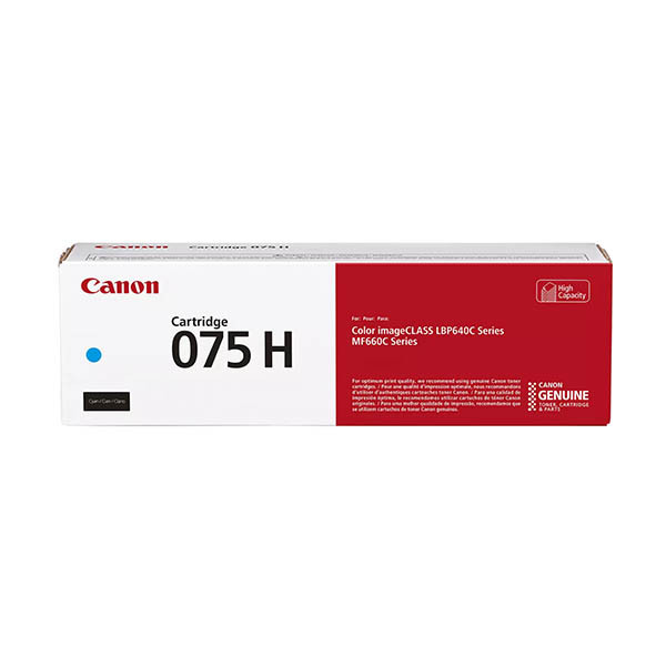 Canon 075H C toner haute capacité (original) - cyan 017710 - 1