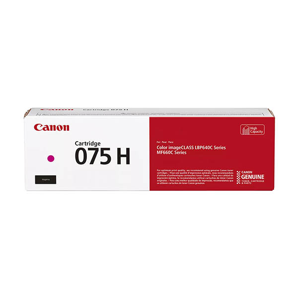 Canon 075H M toner haute capacité (original) - magenta 017712 - 1
