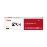 Canon 075H Y toner haute capacité (original) - jaune 017714