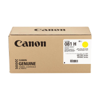 Canon 081H Y toner haute capacité (d'origine) - jaune 011307