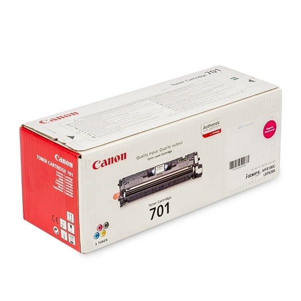 Canon 701 M toner (d'origine) - magenta 9285A003AA 071030 - 1