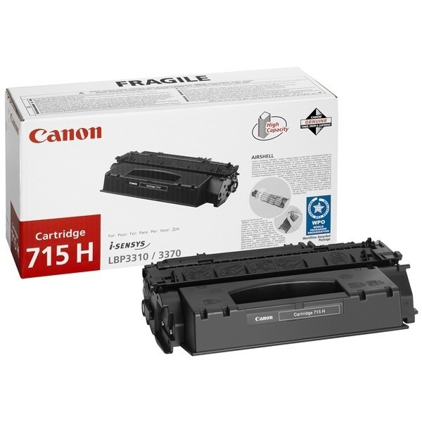 Canon 715H toner noir haute capacité (d'origine) 1976B002AA 901438 - 1