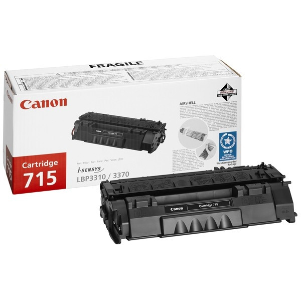 Canon 715 toner (d'origine) - noir 1975B002AA 071096 - 1