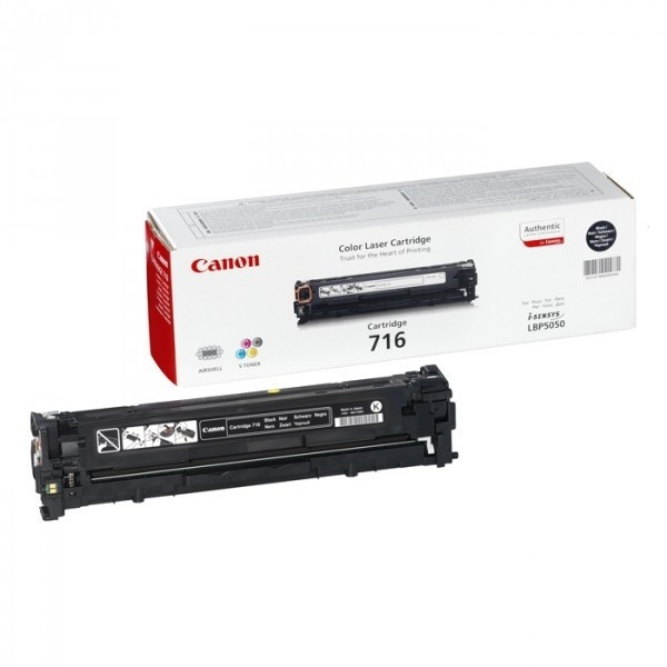 Canon 716 BK toner noir (d'origine) 1980B002AA 901277 - 1
