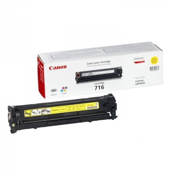 Canon 716 Y toner jaune (d'origine) 1977B002AA 900956 - 1