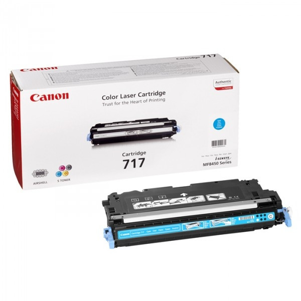 Canon 717 C toner (d'origine) - cyan 2577B002AA 070922 - 1