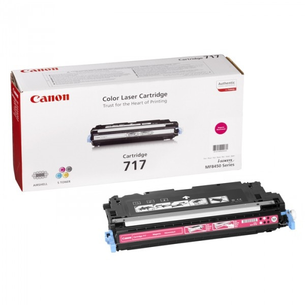 Canon 717 M toner (d'origine) - magenta 2576B002AA 070924 - 1