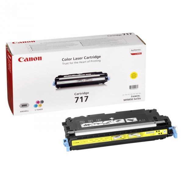 Canon 717 Y toner (d'origine) - jaune 2575B002AA 070926 - 1