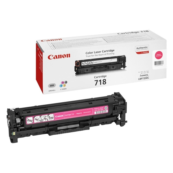 Canon 718 M toner magenta (d'origine) 2660B002AA 070882 - 1