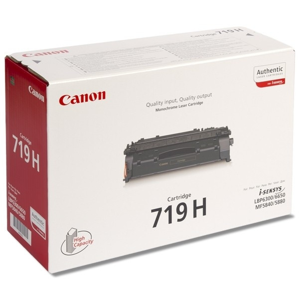 Canon 719H toner noir haute capacité (d'origine) 3480B002AA 900948 - 1