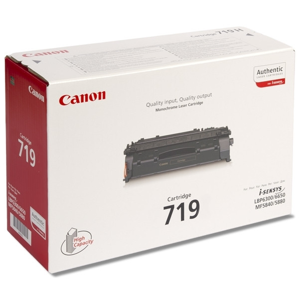 Canon 719 toner (d'origine) - noir 3479B002AA 070800 - 1