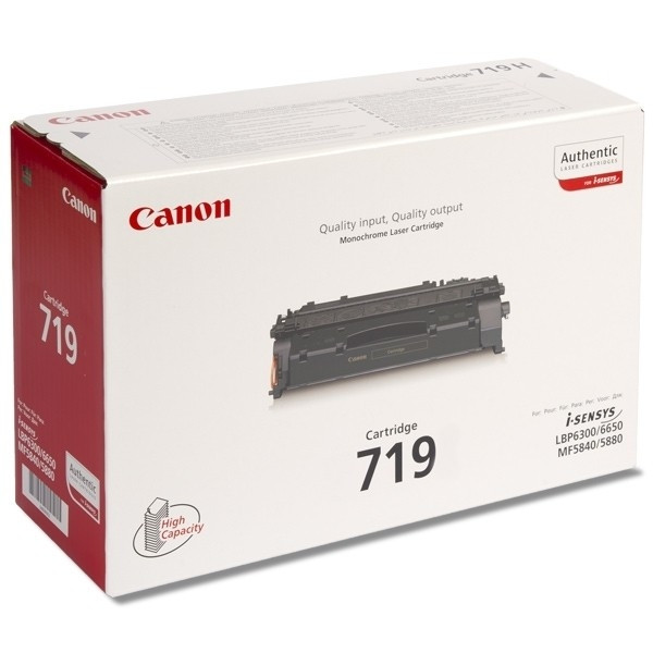 Canon 719 toner noir (d'origine) 3479B002AA 901874 - 1