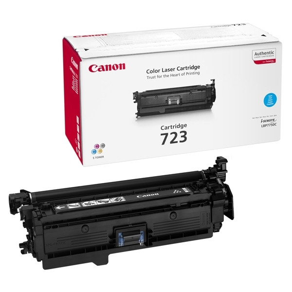 Canon 723 C toner (d'origine) - cyan 2643B002 070842 - 1