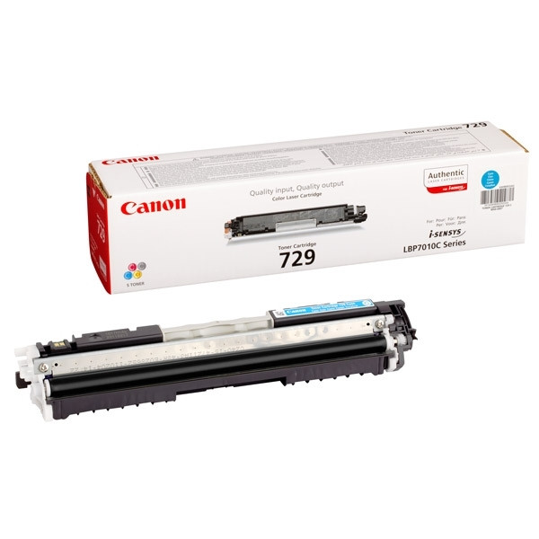 Canon 729 C toner (d'origine) - cyan 4369B002 070736 - 1