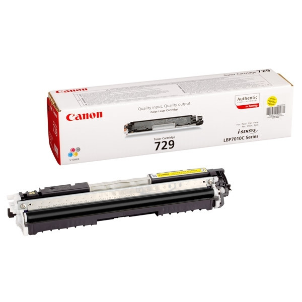 Canon 729 Y toner (d'origine) - jaune 4367B002 070740 - 1