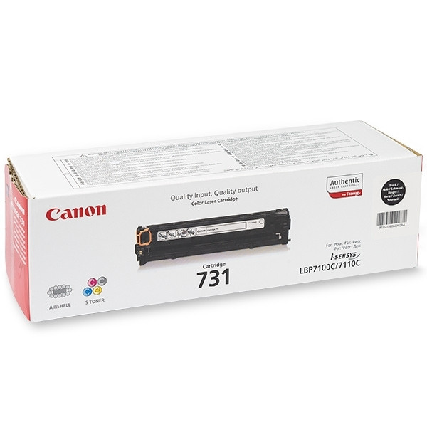 Canon 731BK toner noir (d'origine)  6272B002 032218 - 1